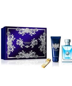 Perfumes Para Hombres VERSACE | Versace Pour Homme Kit 100Ml (3 Piezas)