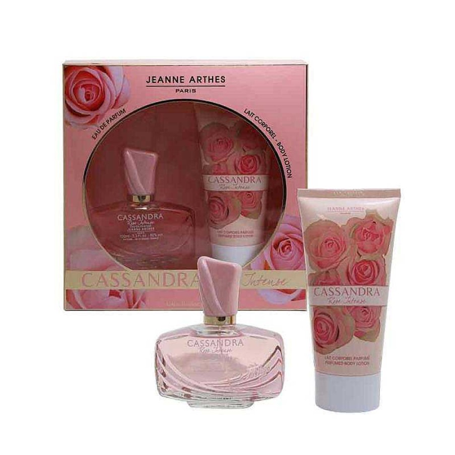 Perfumes Para Mujeres JEANNE ARTHES | Kit Jeanne Arthes Cassandra Rose Intense 100Ml (2 Piezas)