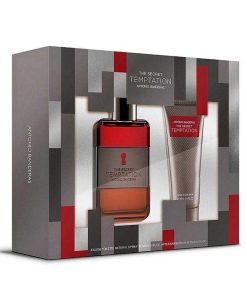 Perfumes Para Hombres Antonio Banderas | Antonio Banderas The Secret Temptation Kit (2 Piezas)