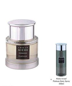 Perfumes Para Hombres ARMAF NICHE | Armaf Niche Platinum Eau De Toilette Men 90Ml + Gift