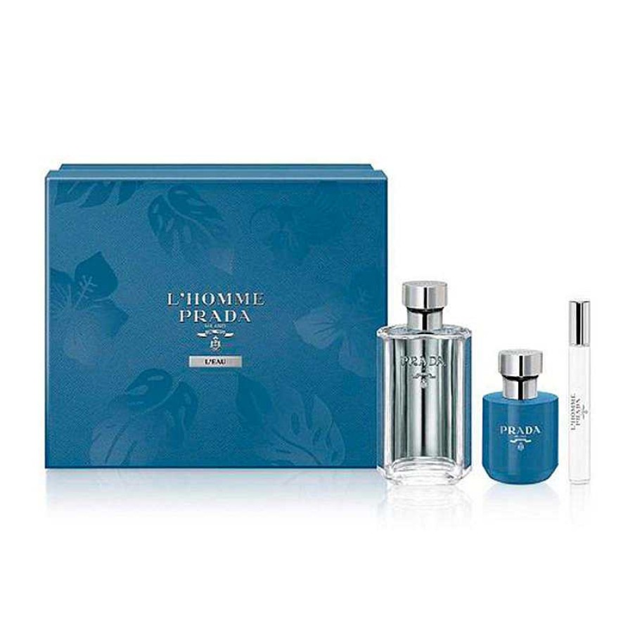 Perfumes Para Hombres PRADA | L 'Homme L' Eau Kit (3 Piezas)