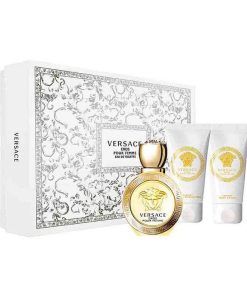 Perfumes Para Mujeres VERSACE | Versace Eros Pour Femme Eau De Toilette Kit (3 Piezas)