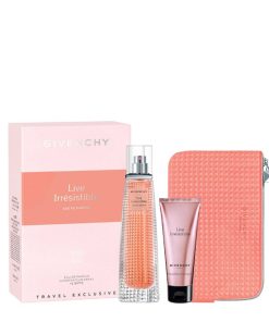 Perfumes Para Hombres Fraganza VIP | Kit Live Irresistible Edp 75Ml + Crema + Neceser