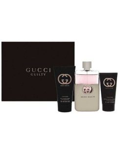 Perfumes Para Hombres GUCCI | Gucci Guilty Black Kit (3 Piezas)