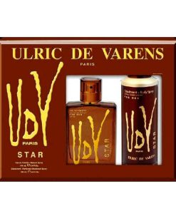 Perfumes Para Hombres ULRIC DE VARENS | Kit De Eau De Toilette Ulric Star Variety Star (2 Piezas)