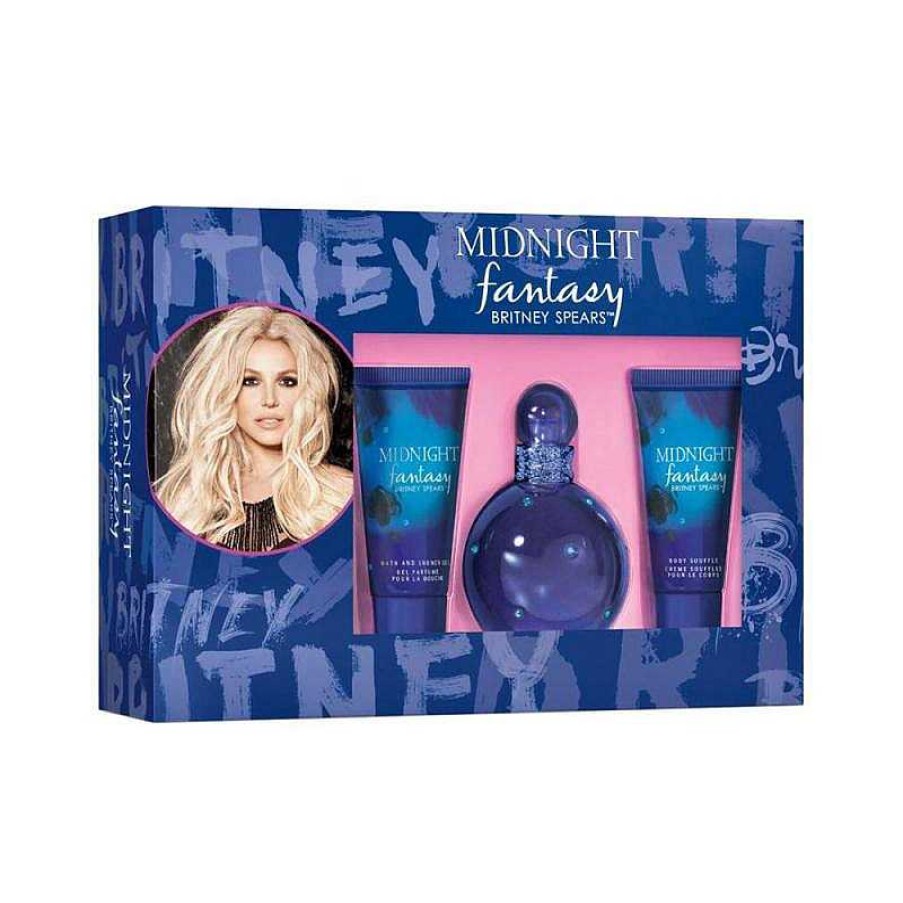 Perfumes Para Mujeres BRITNEY SPEARS | Britney Spears Fantasy Midnight Kit (3 Piezas)