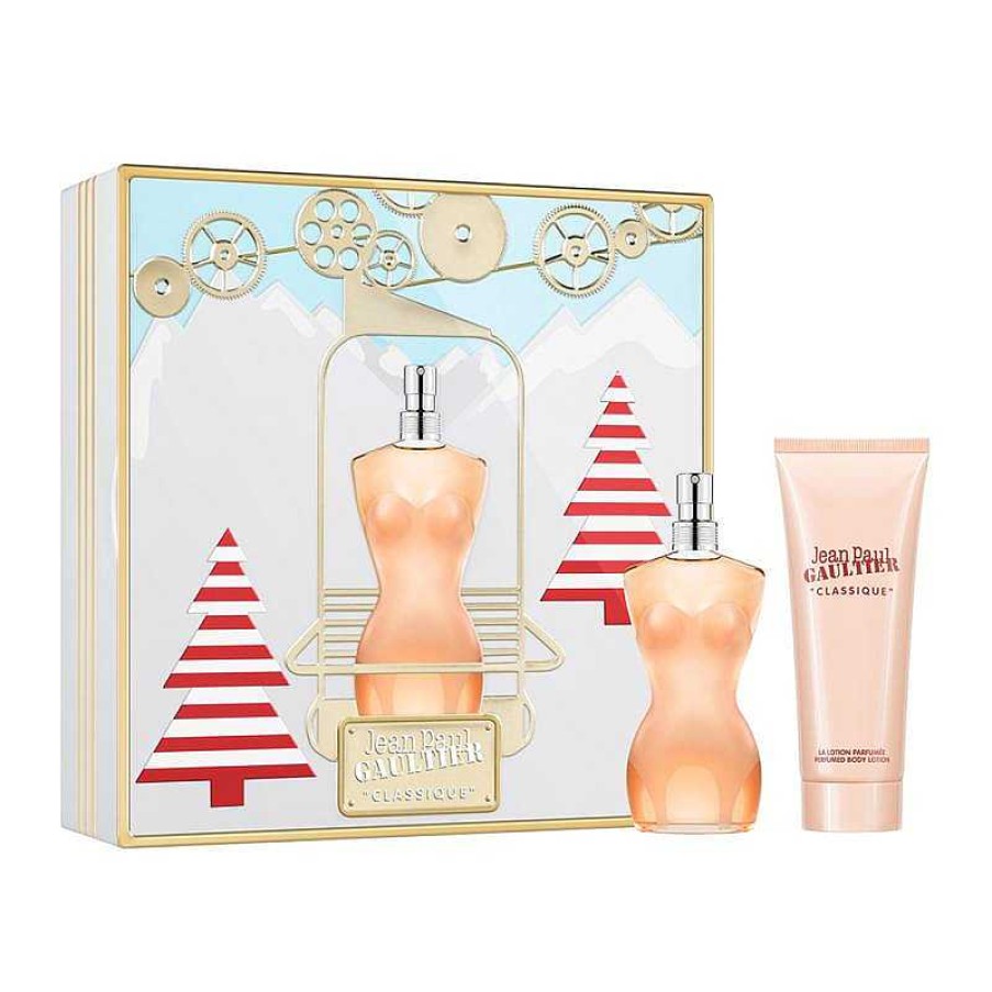 Perfumes Para Mujeres JEAN PAUL GAULTIER | Jean Paul Gaultier Classique Christmas Edition Kit (2 Piezas)