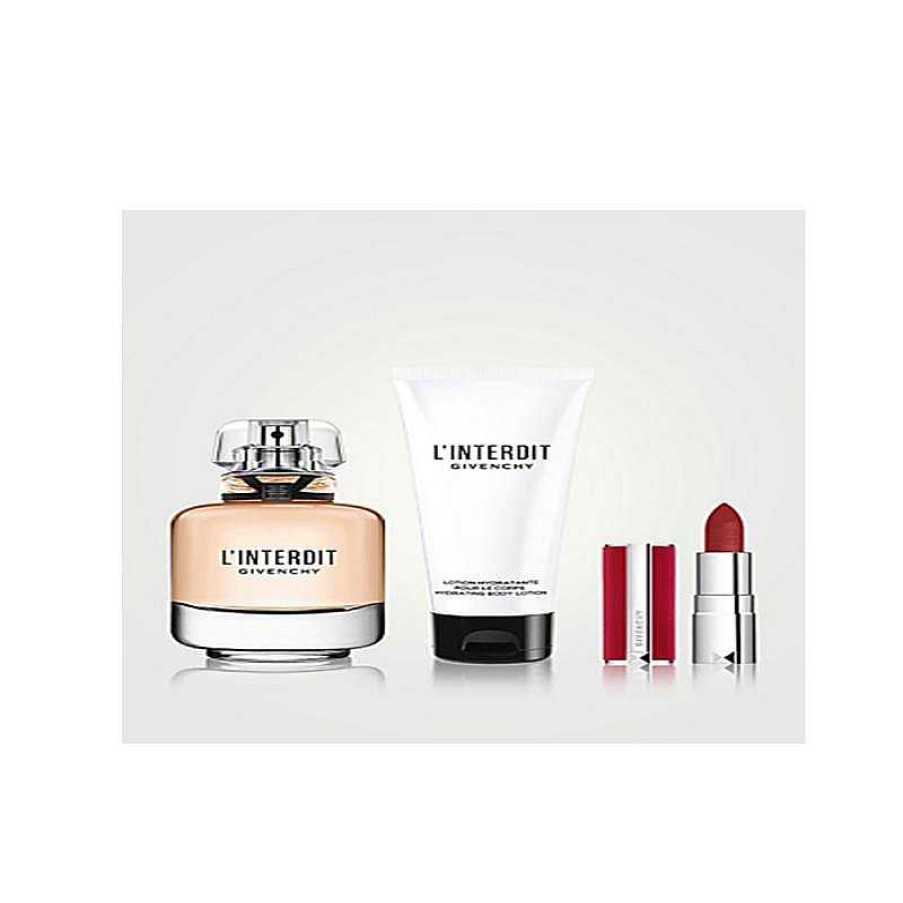 Perfumes Para Mujeres GIVENCHY | Kit De Eau De Parfum Givenchy L'Interdit (3 Piezas)