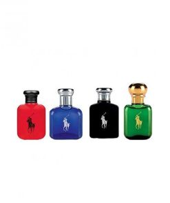 Perfumes Para Hombres Fraganza VIP | Kit Miniatura Polo Ralph Lauren (4 Piezas)