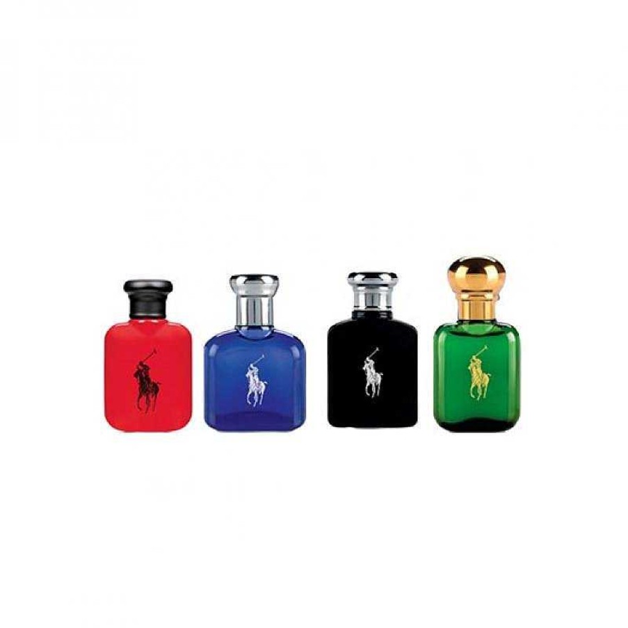 Perfumes Para Hombres Fraganza VIP | Kit Miniatura Polo Ralph Lauren (4 Piezas)