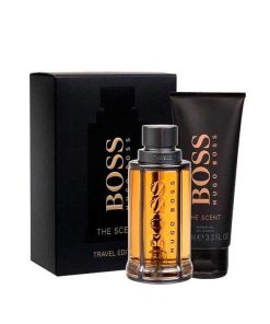 Perfumes Para Hombres HUGO BOSS | Kit De Edicion De Viaje Hugo Boss The Scent Pour Homme (2 Piezas)