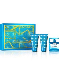 Perfumes Para Hombres VERSACE | Kit Versace Man Eau Fraiche (3 Piezas)