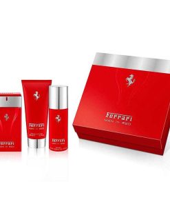 Perfumes Para Hombres FERRARI | Kit Ferrari Man In Red (3 Piezas)