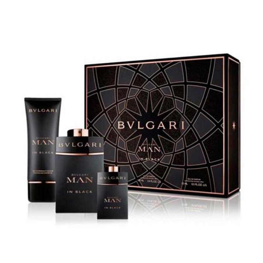 Perfumes Para Hombres Bvlgari | Bvlgari Man Black Kit (3 Piezas)