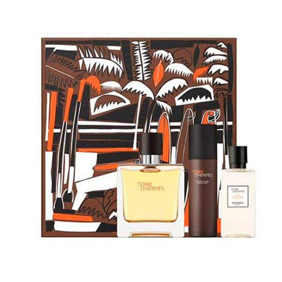 Perfumes Para Hombres HERMÈS | Kit Hermes Terre D 'Hermes (3 Piezas)