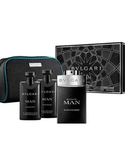 Perfumes Para Hombres Bvlgari | Bvlgari Man Black Cologne Kit (4 Piezas)