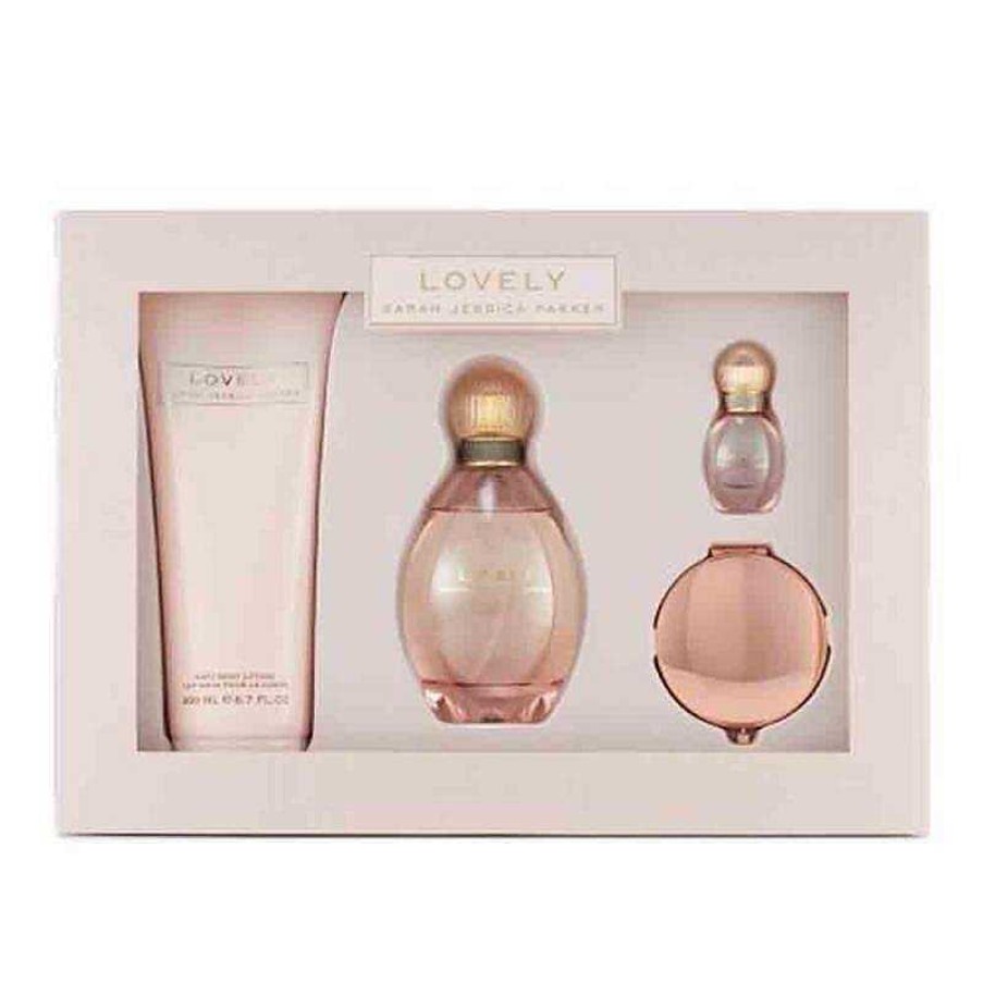 Perfumes Para Mujeres SARAH JESSICA PARKER | Kit Lovely De Sarah Jessica Parker (4 Piezas)