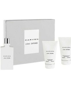 Perfumes Para Hombres CARVEN | Kit Carven L & # 039; Eau Intense (3 Piezas)