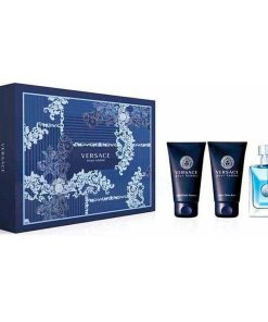 Perfumes Para Hombres VERSACE | Kit Versace Pour Homme (3 Piezas)