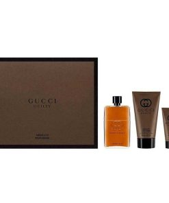 Perfumes Para Hombres GUCCI | Kit Gucci Guilty Absolute Pour Homme (3 Piezas)