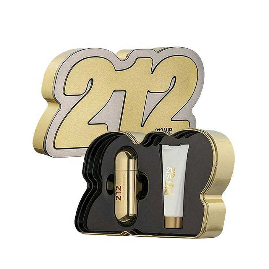 Perfumes Para Mujeres CAROLINA HERRERA | Kit Coffret 212 Vip Carolina Herrera (2 Piezas)