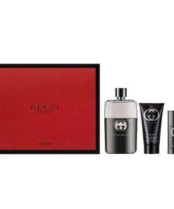 Perfumes Para Hombres GUCCI | Kit Gucci Guilty Pour Homme (3 Piezas)