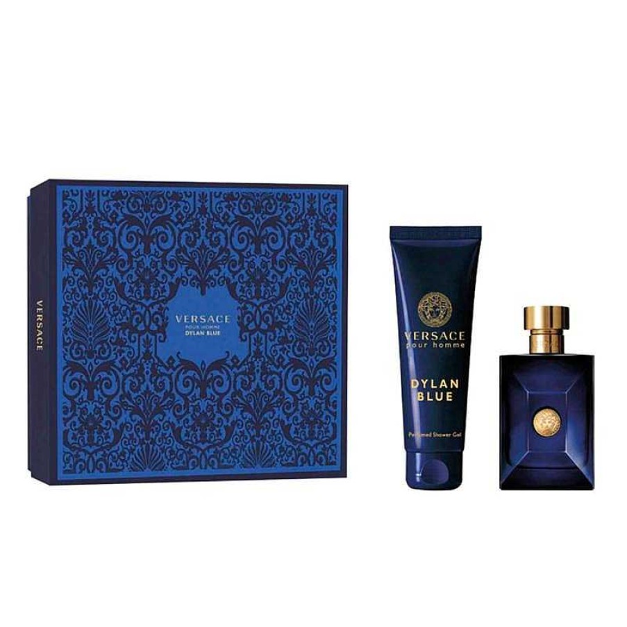 Perfumes Para Hombres VERSACE | Versace Dylan Blue Pour Homme Kit (2 Piezas)