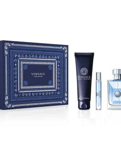 Perfumes Para Hombres VERSACE | Kit Versace Pour Homme (3 Piezas)