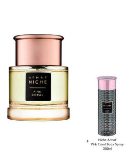 Perfumes Para Mujeres ARMAF NICHE | Armaf Niche Pink Coral Eau De Parfum Mujer 90Ml + Regalo