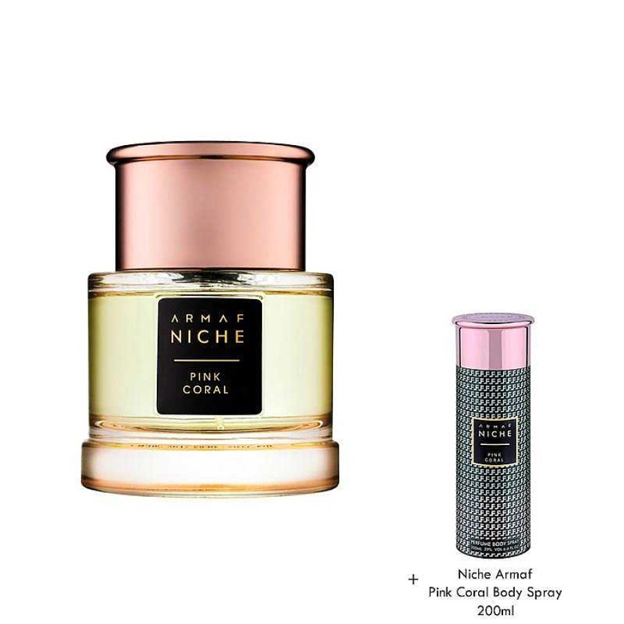 Perfumes Para Mujeres ARMAF NICHE | Armaf Niche Pink Coral Eau De Parfum Mujer 90Ml + Regalo