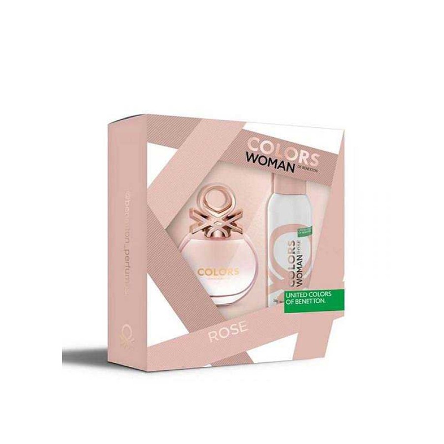 Perfumes Para Mujeres UNITED COLORS OF BENETTON | Benetton Colors Kit Rosa 80Ml