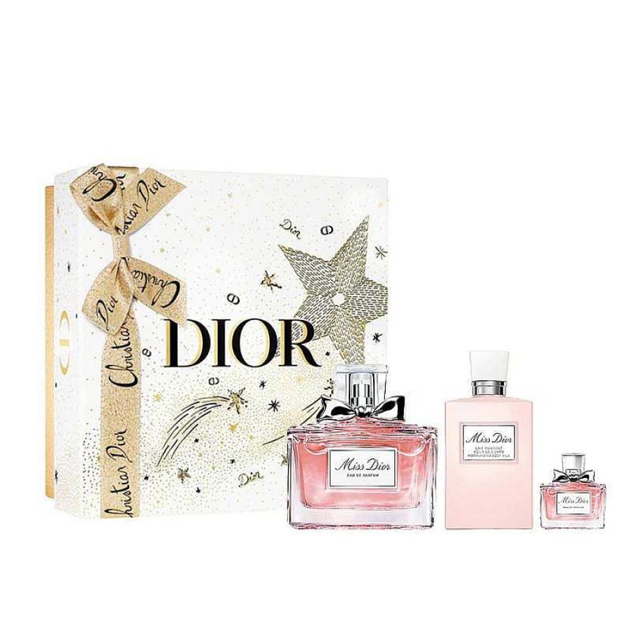 Perfumes Para Mujeres DIOR | Kit Dior Miss Dior Christmas Edition (3 Piezas)