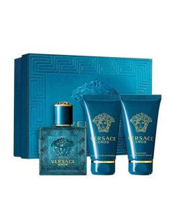 Perfumes Para Hombres VERSACE | Versace Eros Eau De Toilette Kit (3 Piezas)