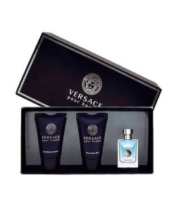 Perfumes Para Hombres VERSACE | Kit Versace Pour Homme (3 Piezas)