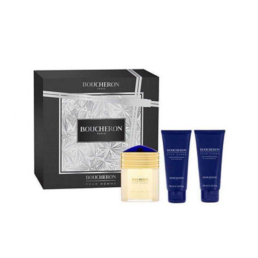 Perfumes Para Hombres BOUCHERON | Kit Boucheron Pour Homme (3 Piezas)