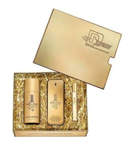 Perfumes Para Hombres PACO RABANNE | Paco Rabanne 1 Million Collector Edition Kit (3Pieces)