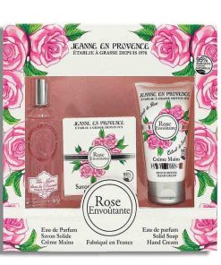 Perfumes Para Mujeres JEANNE EN PROVENCE | Kit De Envoltura De Rosas Jeanne En Provence (3 Piezas)