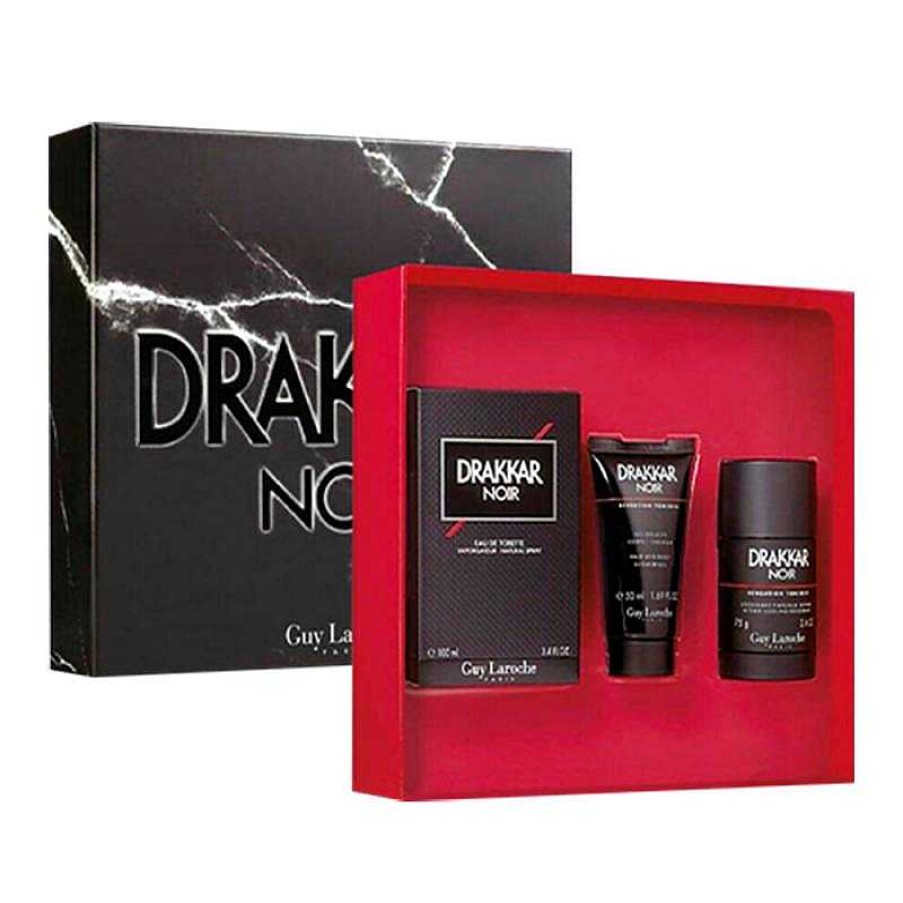 Perfumes Para Hombres GUY LAROCHE | Kit Guy Laroche Drakkar (3 Piezas)