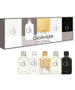 Perfumes Para Hombres Calvin Klein | Kit De Coleccion En Miniatura Unisex Calvin Klein Ck (5 Piezas)