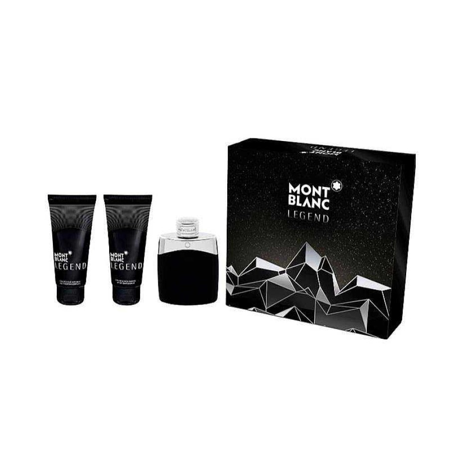 Perfumes Para Hombres MONT BLANC | Mont Blanc Legend Pour Homme Kit 100Ml (3 Piezas)