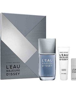 Perfumes Para Hombres ISSEY MIYAKE | Kit Issey Miyake Conjunto L'Eau D'Issey Majeure Hombre (3 Piezas)