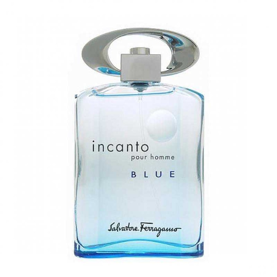 Perfumes Para Hombres SALVATORE FERRAGAMO | Eau De Toilette Salvanto Ferragamo Incanto Blue 100Ml