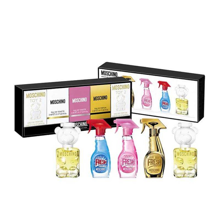 Perfumes Para Mujeres MOSCHINO | Kit De Coleccion En Miniatura De Moschino Para Mujer (5 Piezas)