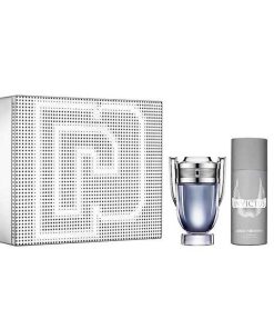 Perfumes Para Hombres PACO RABANNE | Paco Rabanne Invictus Eau De Toilette Kit (3 Piezas)