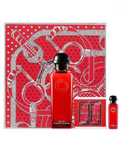 Perfumes Unisex HERMÈS | Kit Hermes Eau De Rhubarbe Ecarlate (3 Piezas)