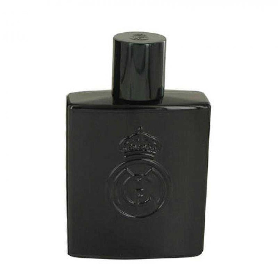 Perfumes Para Hombres REAL MADRID | Air-Val International Fc Real Madrid Black Eau De Toilette 100Ml