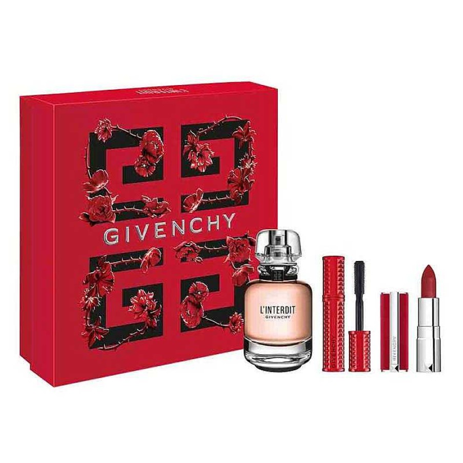 Perfumes Para Mujeres GIVENCHY | Kit De Eau De Parfum Givenchy L'Interdit (3 Piezas)