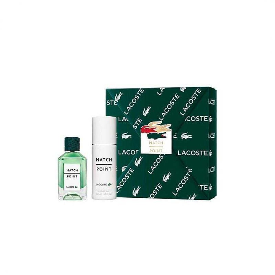 Perfumes Para Hombres Lacoste | Lacoste Match Point Eau De Toilette Kit 100Ml