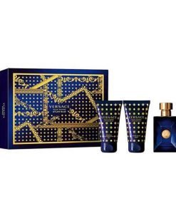 Perfumes Para Hombres Fraganza VIP | Versace Dylan Blue Pour Homme Kit (3 Piezas)