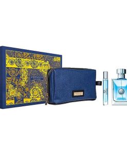 Perfumes Para Hombres VERSACE | Kit Versace Pour Homme (3 Piezas)